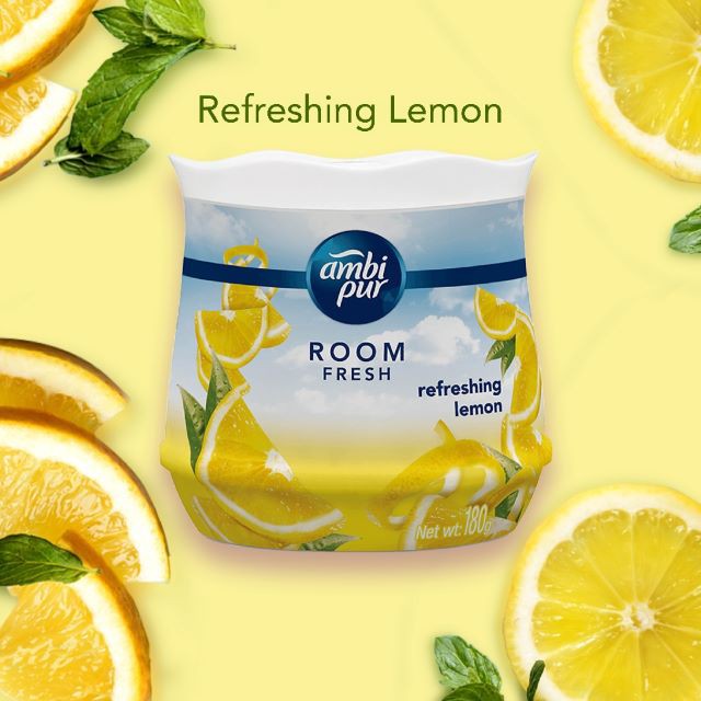 Ambi Pur Room Fresh Air Refreshing Gel (180g x 2) [Value Pack]
