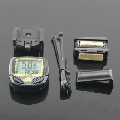Waterproof Wireless Stopwatch Bicycle Cycling Bike Computer Speedometer