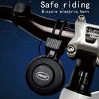 USB Rechargeable Waterproof Electronic Bicycle Horn Loud Volume Cycling Handlebar Electric Bike Ring Mini Alarm Bells
