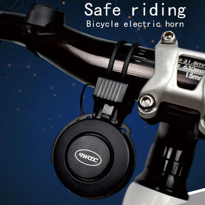 USB Rechargeable Waterproof Electronic Bicycle Horn Loud Volume Cycling Handlebar Electric Bike Ring Mini Alarm Bells