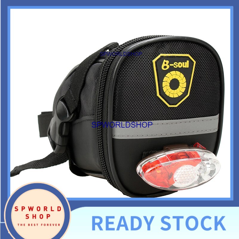 B-soul Portable Waterproof Bike Saddle Bag Portable Cycling Seat Pouch Bicycle Tail bags Rear Pannier Cycling Accessorie