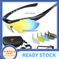Outdoor Cycling Glasses HD Myopia Solar Sports Sunglasses Interchangeable Lenses Bicycle Eyewear Goggles