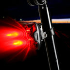 AAA Battery Style Red LED Bike Bicycle light LED Taillight Rear Tail Waterproof Safety Warning Light Cycling Portable