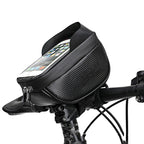 Waterproof Bicycle Bag,Cycling Front Top Tube Frame Phone Bag,Touchscreen Cellphone Handlebar Bag Bicycle