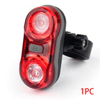 Taillight Tail Lamp Warning Light Waterproof Rear Lights Safety Bicycle Flashing Lights Lamp Bike