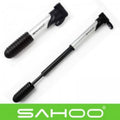 Mini Bicycle Pump 120 Psi High Pressure Bike Tyre Pump Inflator Nylon Ultralight Cycling Air Pump Bicycle Accessory