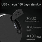 USB Rechargeable Waterproof Electronic Bicycle Horn Loud Volume Cycling Handlebar Electric Bike Ring Mini Alarm Bells