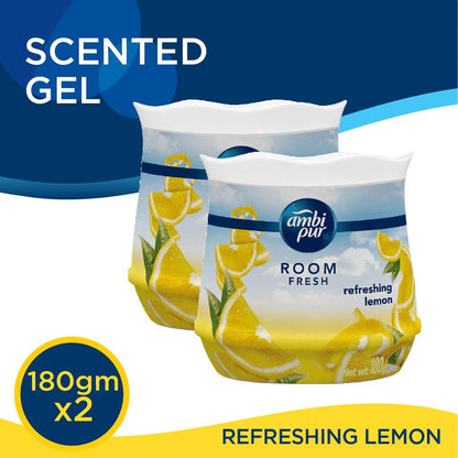 Ambi Pur Room Fresh Air Refreshing Gel (180g x 2) [Value Pack]