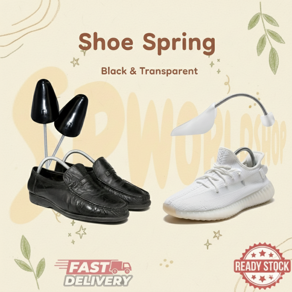 SHAPE KEEPER | 塑型：专业级弹簧自动调节鞋撑 Adjustable Shoe Spring Stretcher · Anti-Deformation Aesthetic