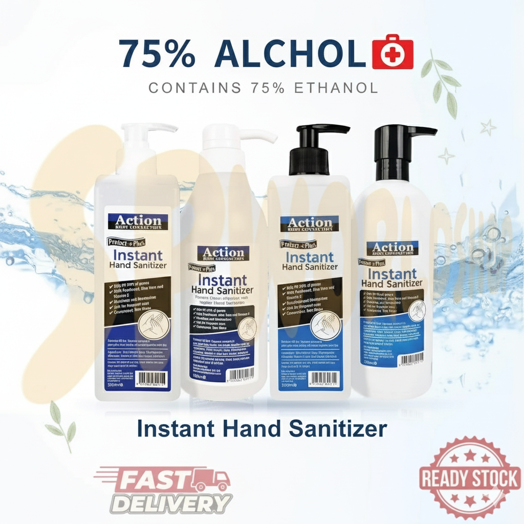 ACTION(75% Alcohol)Hand Sanitizer *READY STOCK* kill 99.9 Germs 免洗洗手液 OPEN SCHOOL PROMOTION POCKET SANITIZER EASY