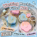 UNIVERSAL FIT | 万能洗衣机过滤网：防堵塞、可循环使用 | 强力吸附毛发 Universal Washer Filter Net | Reusable & Anti-Clogging Design