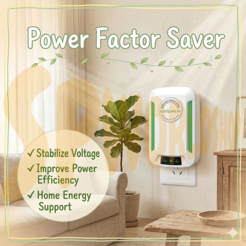 Minimalist & Efficiency ECO-SAVER | 净能：SD101 智能电力优化美学 Power Factor Saver · High-Efficiency Energy Control