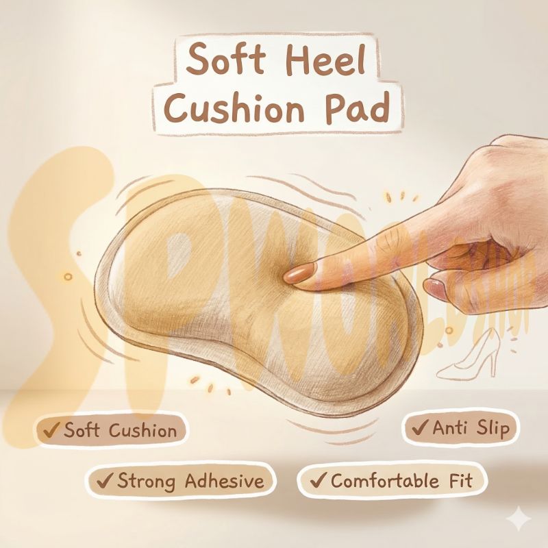MULTI-FOOTCARE | 后跟贴/鞋头塞/防磨垫：多款可选、解决鞋大磨脚 | 男女通用、高弹舒适 | 现货秒发 Adjustable Heel Pads & Toe Fillers | Multi-Choice Anti-Wear Cushion Inserts