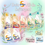 【READY STOCK】Daia Smart All-In Softergent Liquid Detergent 3.6kg