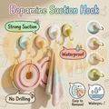 【READY STOCK】Dopamine Suction Hook | Colorful Strong Adhesive Hook | No-Drill Removable Bathroom & Kitchen Hook 多巴胺吸盘挂钩
