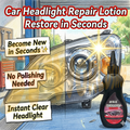 READY STOCK!!! Car Headlight Repair Lotion | Powerful Headlamp Cleaner & Restoration Polishing Cream 汽车大灯修复乳