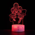 Superheroes Spiderman Thor Hammer Black Panther Icon LED Lamp Iron Man Captain America Shield 3D LED Light PREORDER