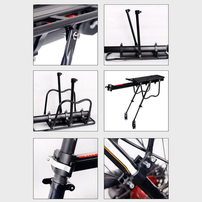 Bicycle Luggage Carriers Cargo Seat Post Carrier Rear Rack Fender Alloy Frame Carrier Holder Mount Bicycle Pannier Rack
