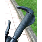 Bicycle Grips Bike Handlebar Grips Mountain Bike Handle Bar End Rubber Grips Bike Handlebar Casing Sheath Shock Absorpti