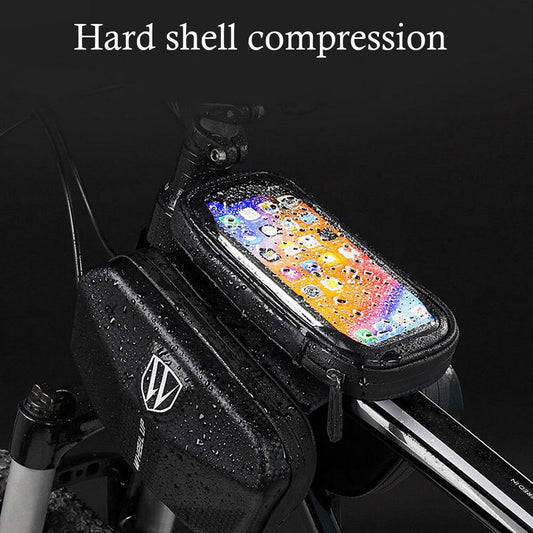 Rainproof Bike Bag Frame Front Top Tube Cycling Bag Reflective 6.0 in Phone Case Touchscreen Bag MTB Bicycle Accessories