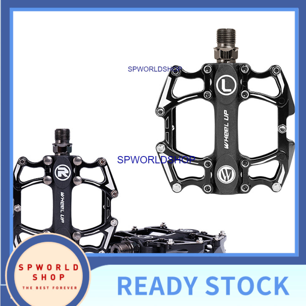 Wheel up 4 Bearings Bicycle Pedal Anti-slip Ultralight MTB Mountain Bike Pedal Sealed Bearing Pedals Bicycle Accessories