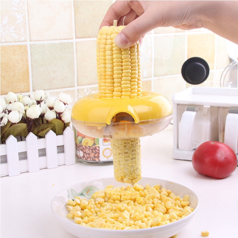 Hot sale Kitchen Gadgets One Step Corn Kerneler Grain Cob Thresher Stripper Peeler Remover Fruit Vegetable Tools