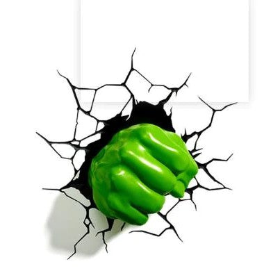 Marvel The Avengers 3D LED Wall Lamp Bedroom Living Room Night Light For Ironman Spiderman Hulk Captain PREORDER