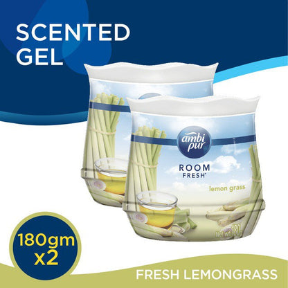 Ambi Pur Room Fresh Air Refreshing Gel (180g x 2) [Value Pack]