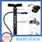 WHeeL UP Portable Bicycle Pump 120 PSI High Pressure Cycling Ball Inflator Standing Bike Hand Pump Motorcycle Tyre Hand