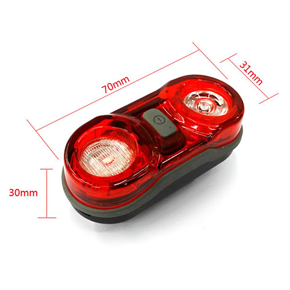 Taillight Tail Lamp Warning Light Waterproof Rear Lights Safety Bicycle Flashing Lights Lamp Bike