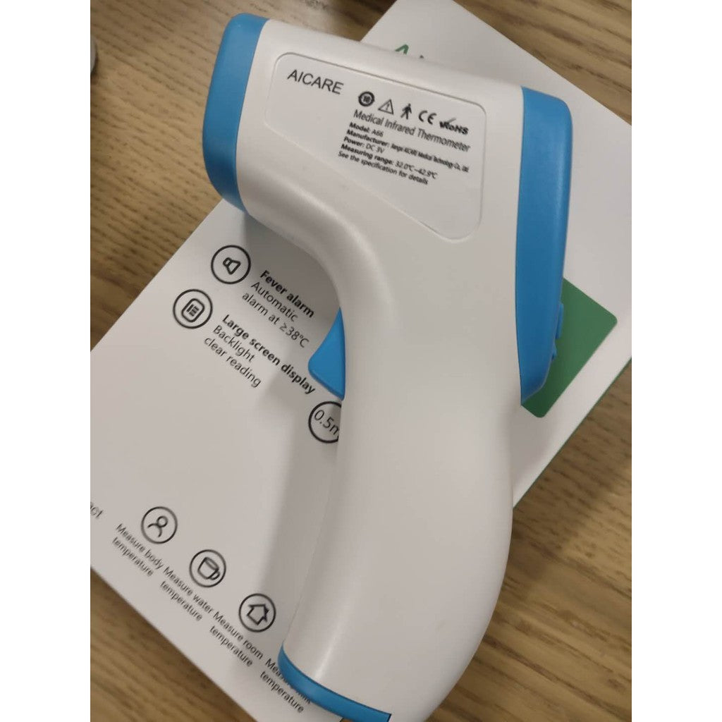 READY STOCK FREE SHPPING Electronic Thermometer Temperature Gun Forehead Measuring Instrument Accurate Rapid