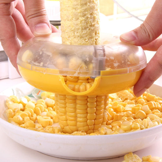 Hot sale Kitchen Gadgets One Step Corn Kerneler Grain Cob Thresher Stripper Peeler Remover Fruit Vegetable Tools