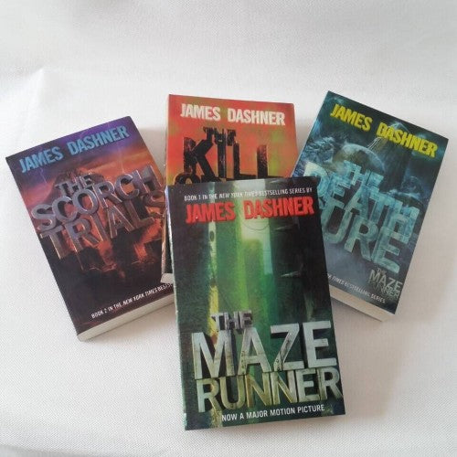 maze runner book set 4 book per set