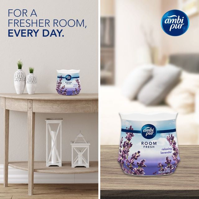 Ambi Pur Room Fresh Air Refreshing Gel (180g x 2) [Value Pack]