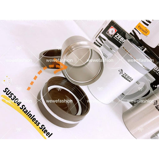 READY STOCK!!!Zebra SUS304 Stainless Steel Century Vacuum Mug 0.45L (450ml)