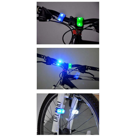 Generation Mountain Bike Frog Light Headlight and Rear Light Warning Light Bicycle Cycling Fixture bike lights tail ligh