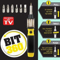 Snake Bit 360 Screwdriver 6 In 1