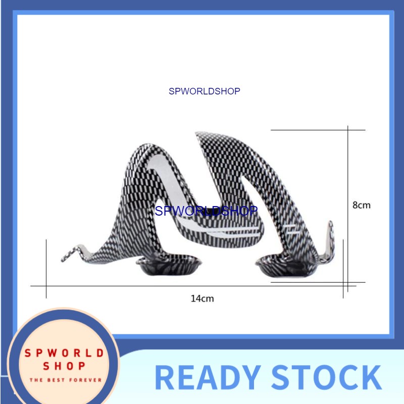 Bicycle Water Bottle Support Carbon Fiber Pattern Bicycle Kettle Rack Bike Cycling Ultralight Bottle Cage Bicycle Access
