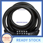 Bike Cable Basic Self Coiling Resettable Combination Cable Bike Locks Simple structure solid and reliable Bicycle Acces