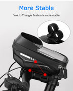 Phone Bag Bike Bicycle Strong Rainproof TPU Touch Screen Cell Phone Holder Bicycle Handlebar Bags MTB Frame Pouch Bag