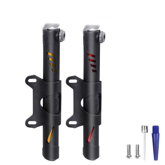 Bike Air Pump Aluminum Alloy Mini Portable Hand Pump Bicycle Tire basketball Inflator American French Mouth Universal
