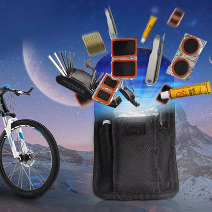 Bike Bicycle Tire Repair Tools Kit Set Bag Multitool Cycling Service Folding Hex Wrench Tool Bicycle Portable Riding