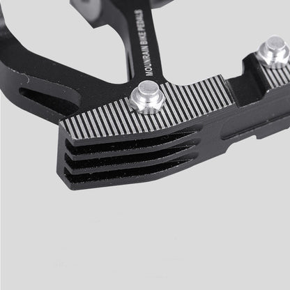 MTB Bicycle Pedal Mountain Bike Pedals Wide Platform  Aluminum Alloy Bike Accessories Non-Slip Flat Pedals for Bicycle