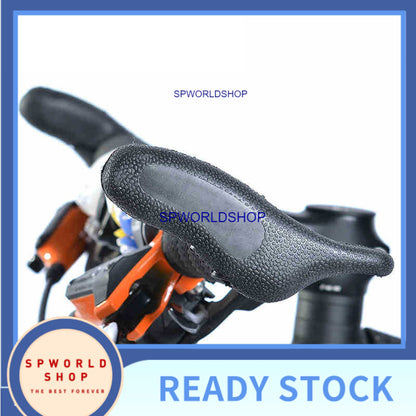 Bicycle Handlebar Ends MTB Mountain Bike Ergonomics Bar Ends Cycling Grips Ends TPR Rubber Black Grips Bicycle Bike Acce