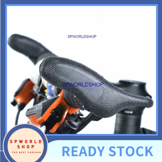 Bicycle Handlebar Ends MTB Mountain Bike Ergonomics Bar Ends Cycling Grips Ends TPR Rubber Black Grips Bicycle Bike Acce