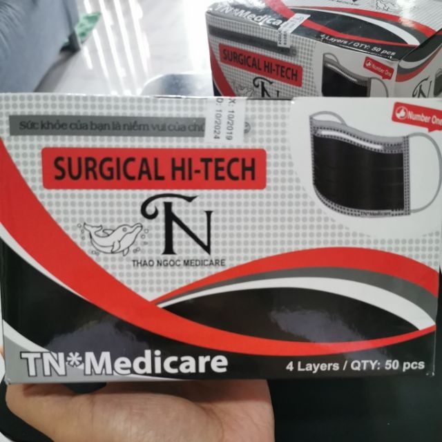 3layer surgical mask 3pcs per pack (import from vietnam)