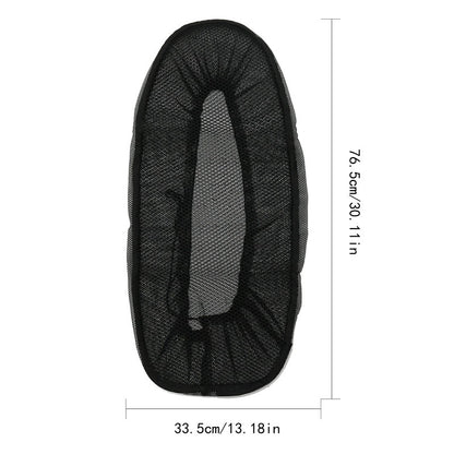 New Black Motorcycle Electric Bike Net Seat Cover Mesh Cooling Protector Cushion High Quality