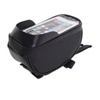 Waterproof Bicycle Bag,Cycling Front Top Tube Frame Phone Bag,Touchscreen Cellphone Handlebar Bag Bicycle