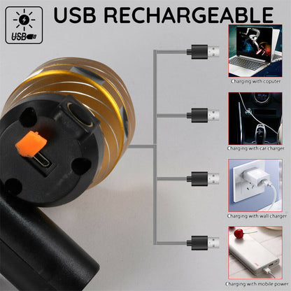 LED Mountain Cycle Head Light Waterproof Rechargeable 15000LM XM-L T6 LED MTB Bicycle Light Bike Front Rear Light Set Wi