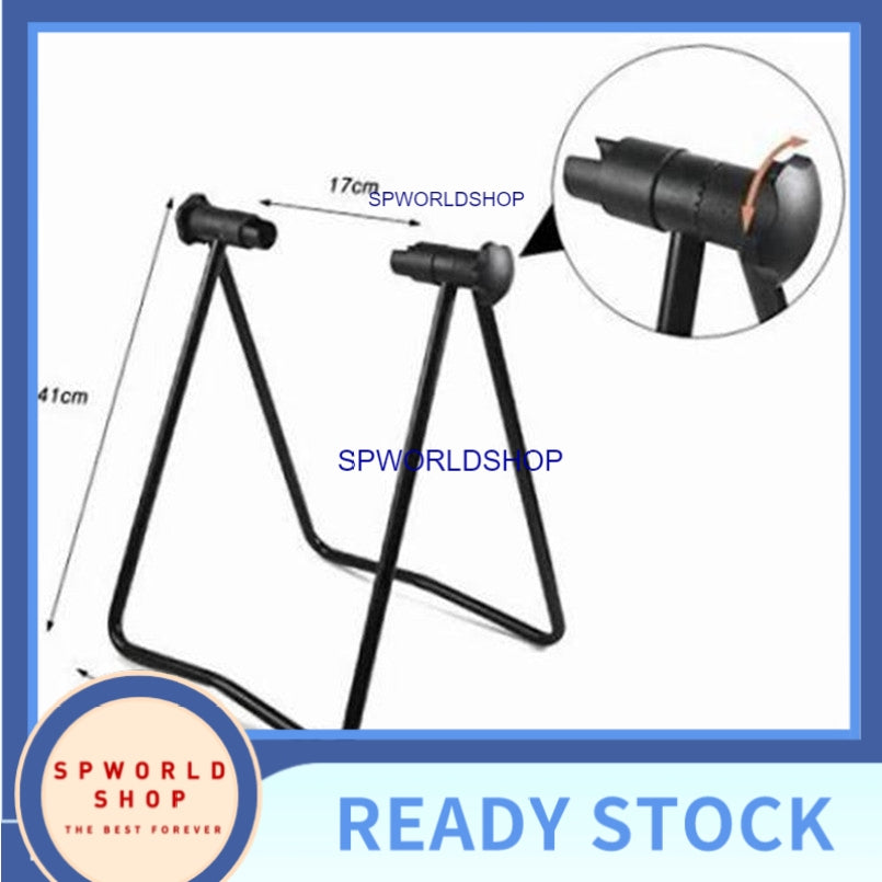 Newest Bike Bicycle Wheel Holder Repair Stand Parking Hub Kickstand Folding Cycling bisiklet aksesuar